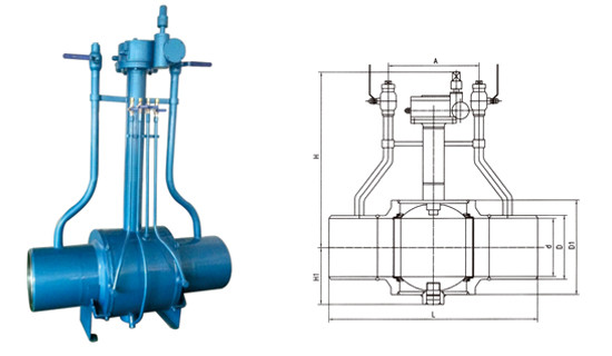 燃氣用排氣直埋式球閥詳情 燃氣用排氣直埋式球閥詳情